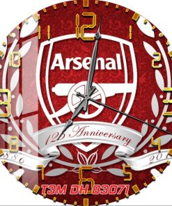 Tranh Đồng hồ treo tường Arsenal FC