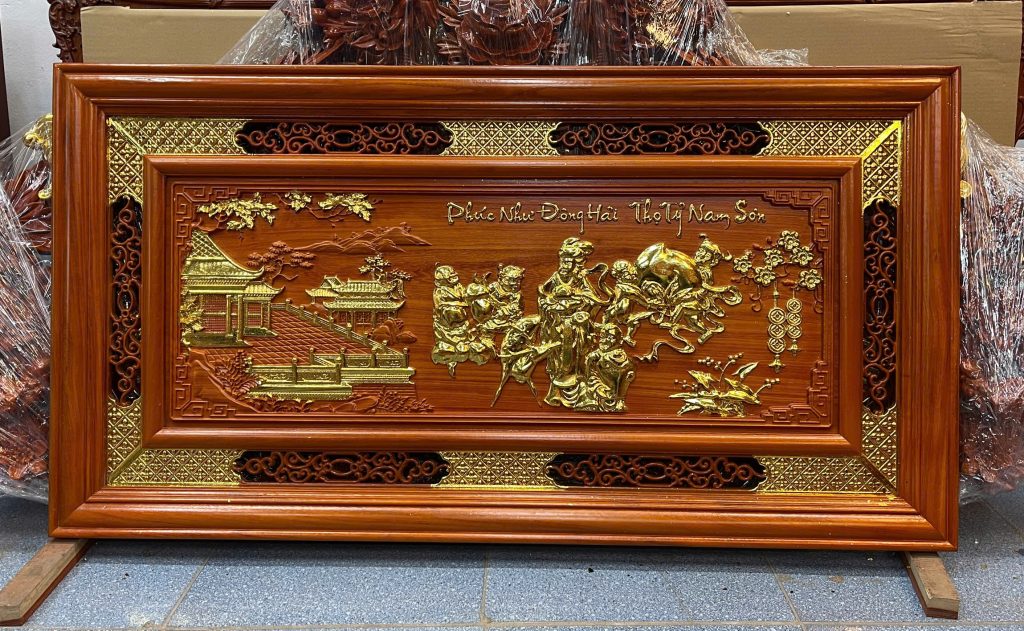 Tranh mừng thọ cụ bà